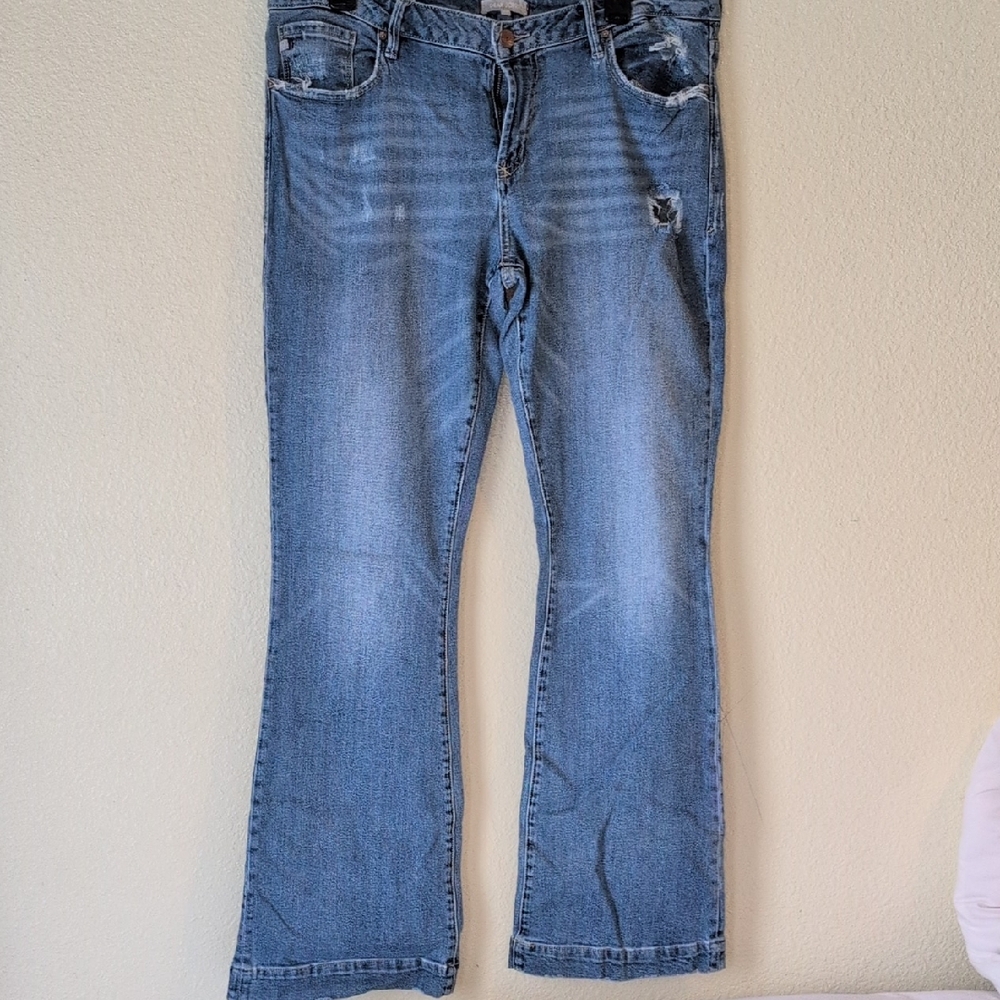 Dear John Light Blue Flare Jeans